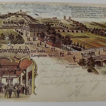 Altes Saale Faehrhaus 아파트 나움부르크