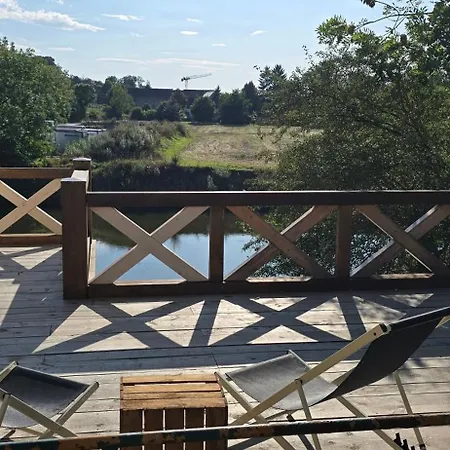 아파트 Altes Saale Faehrhaus 나움부르크